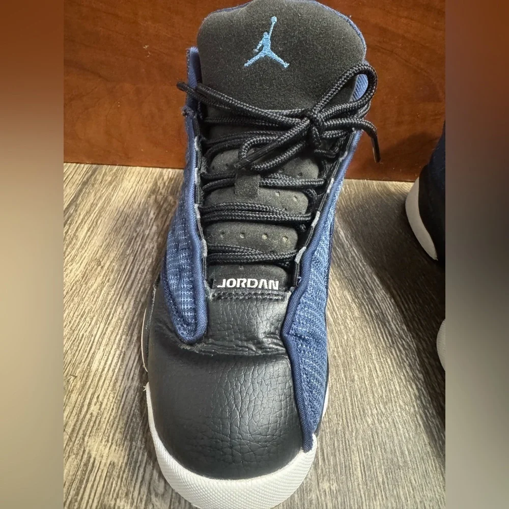 Nike Jordan Retro , Kids Shoes in Black and Blue